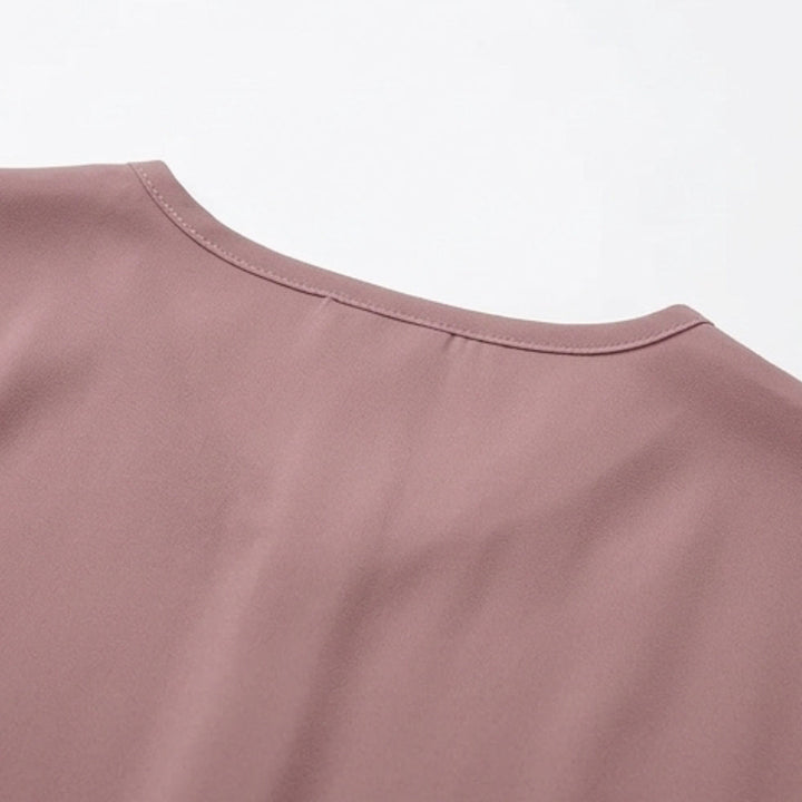 Twist-Knot V-Neck Top for Effortless Everyday Style