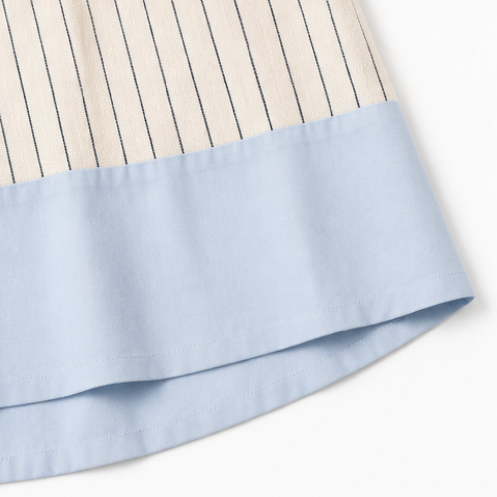 Lightweight Striped Midi Dress