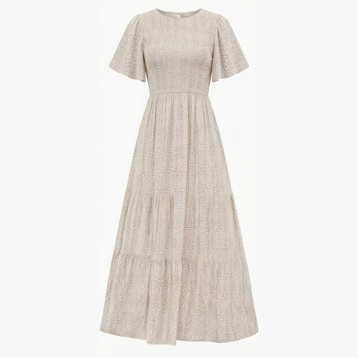 Smocked Floral Maxi Dress for Spring