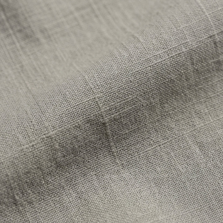 Relaxed Fit Cotton Linen Capris
