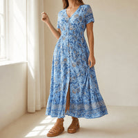 Lightweight Floral Maxi Dress for Every Occasion