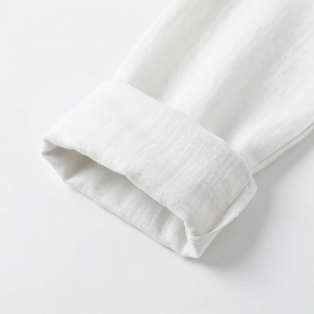 Breathable Cotton Button Up Shirt