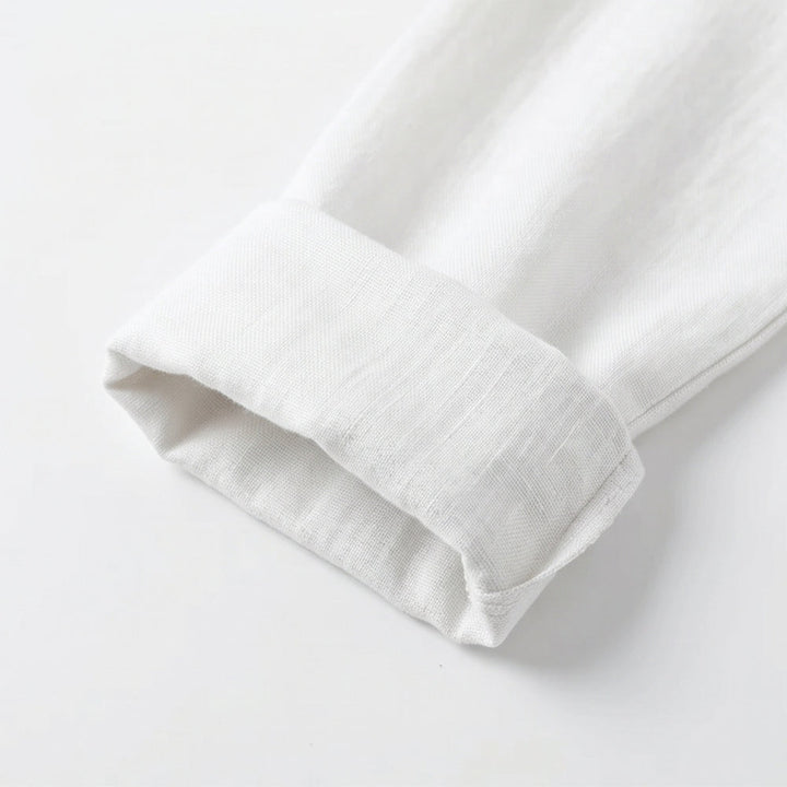 Breathable Cotton Button Up Shirt