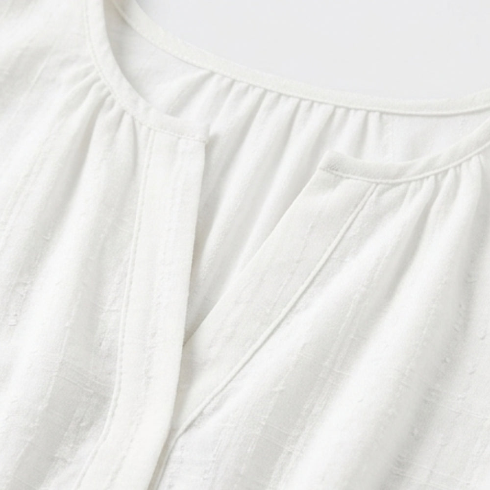 Flowing V Neck Summer Maxi Dress