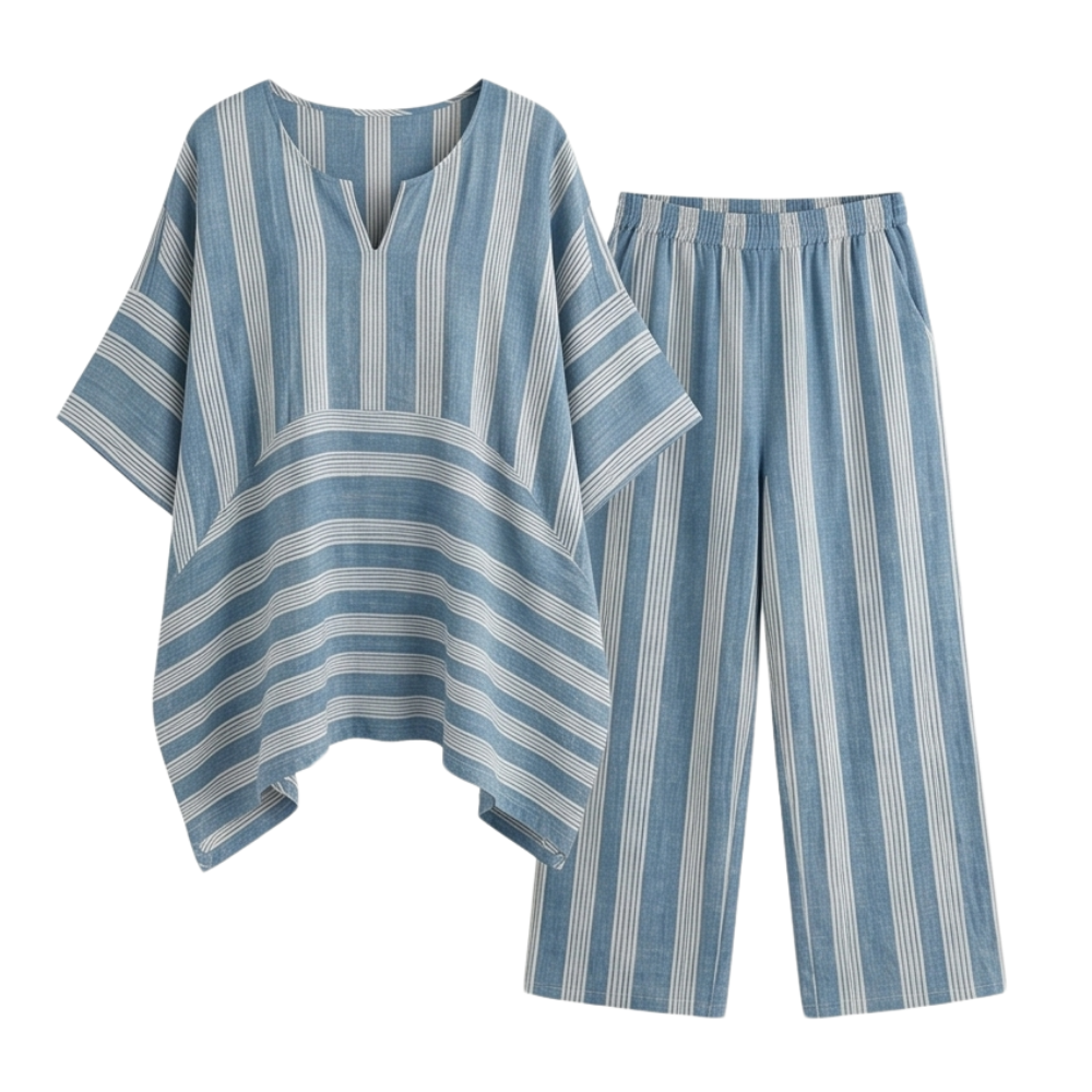 Boho Tunic &amp; Wide-Leg Set — View 14 | Clova