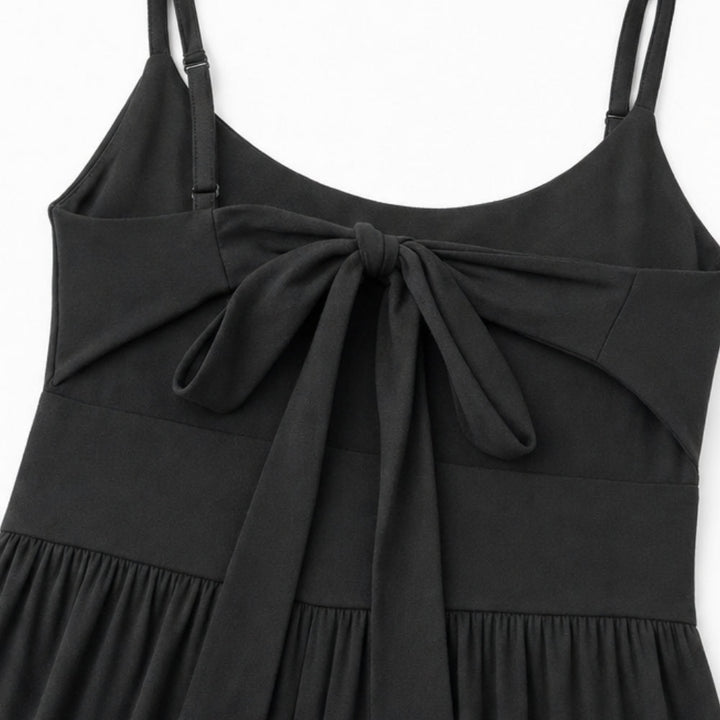 Sleeveless Cutout Wide Leg Jumpsuit with Adjustable Back Tie