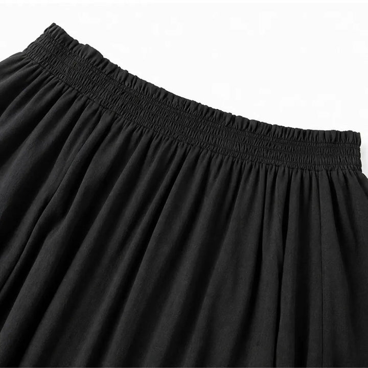 Off-Shoulder Boho Top and Lantern Pants Set for Women