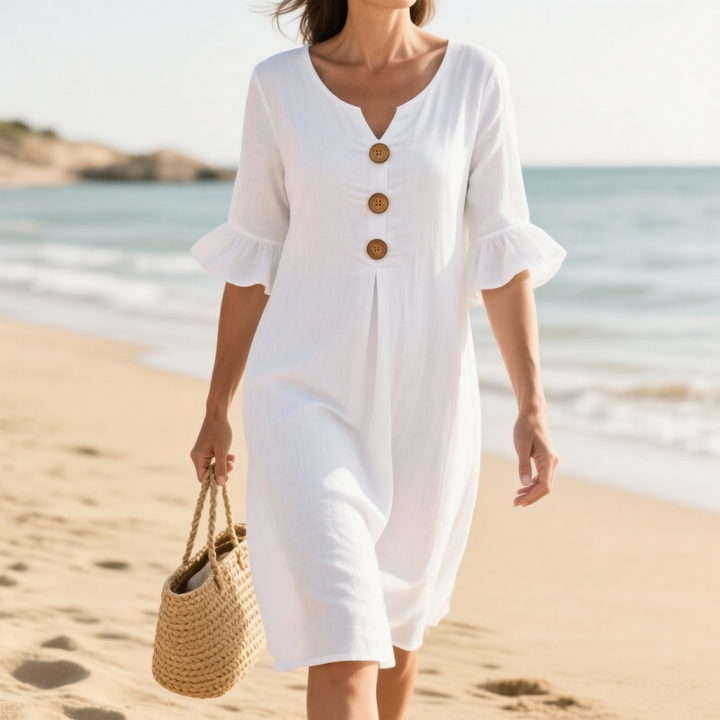 Breezy Summer Shift Dress | Clova Women&