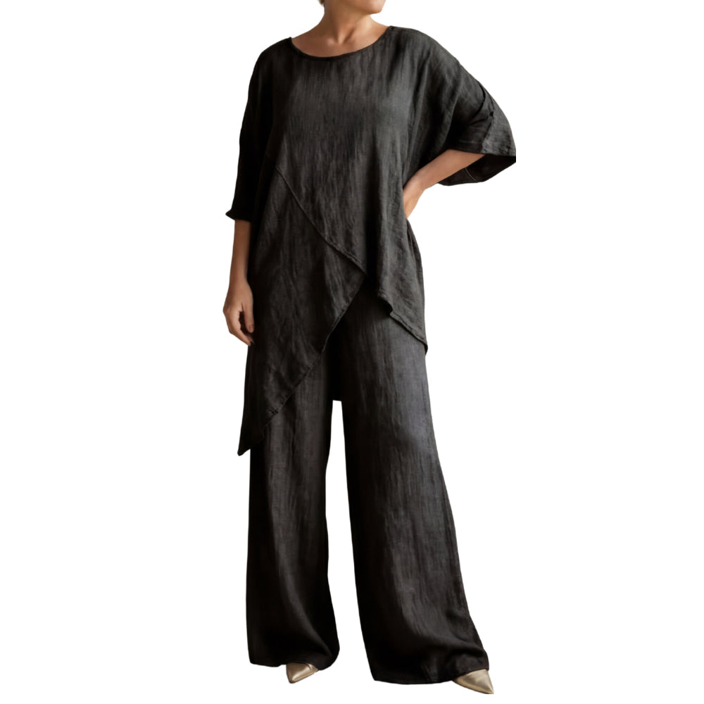 Asymmetrical Two Piece Set