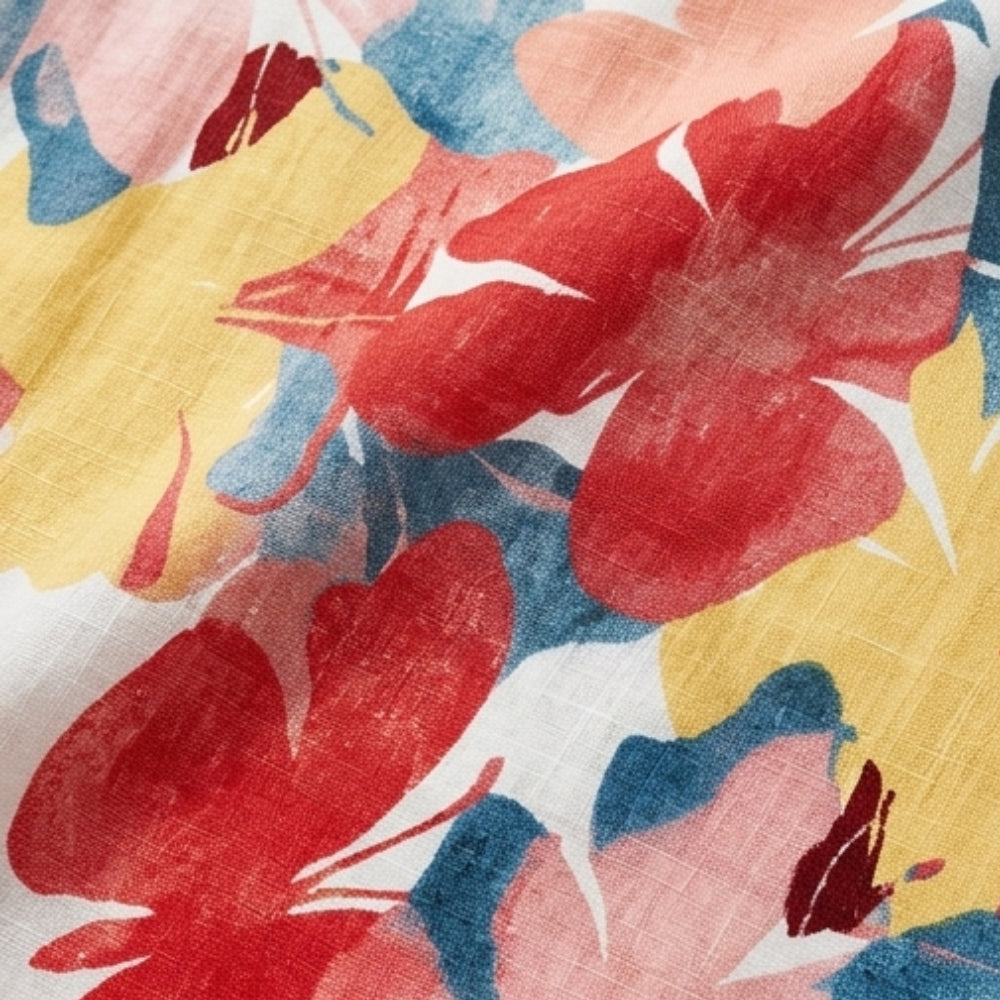 Watercolor Floral Summer Dress