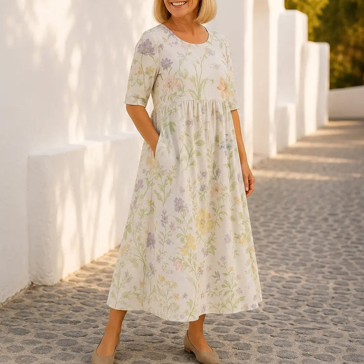 Soft Touch Floral Maxi Dress for Women