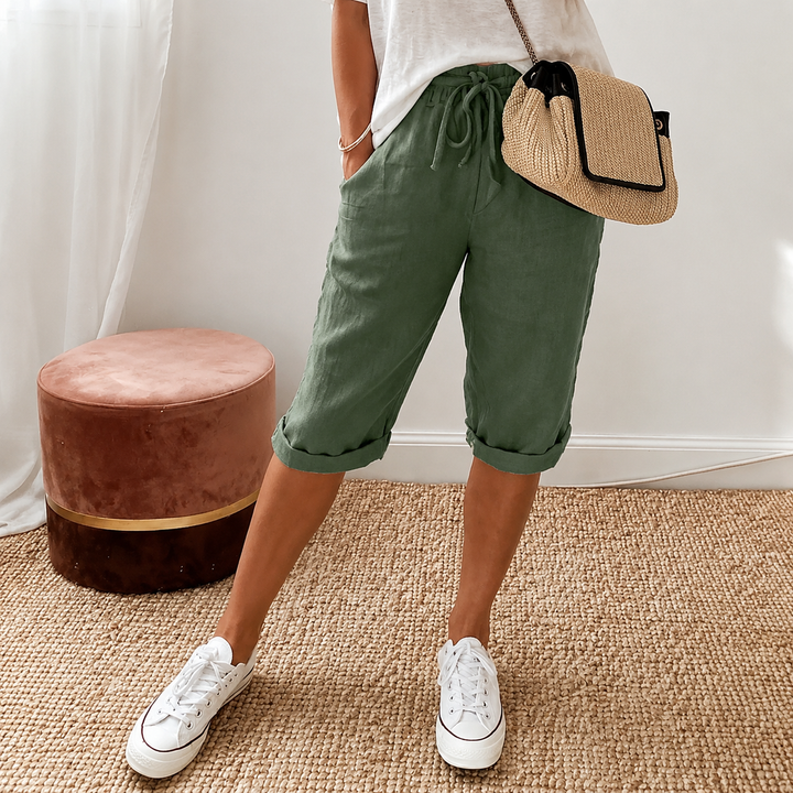 Lunaire Capri Pants for Effortless Summer Style | Clova Women&