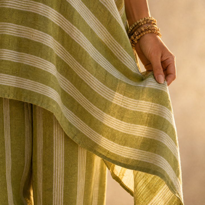 Boho Tunic &amp; Wide-Leg Set — View 6 | Clova
